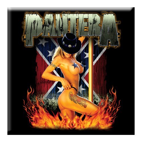 Pantera Fridge Magnet: Pole Dancer - Pantera - Merchandise - Unlicensed - 5055295306660 - October 17, 2014