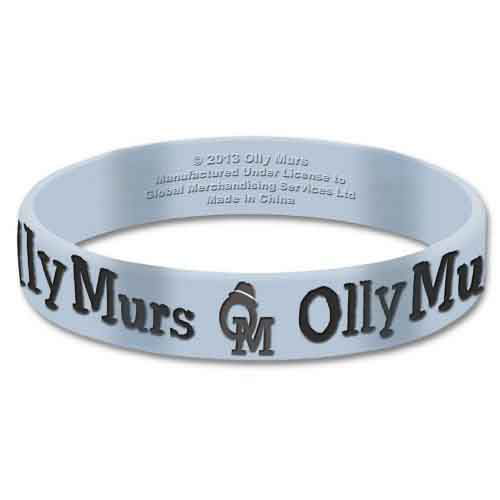 Olly Murs Gummy Wristband: Logo - Olly Murs - Fanituote - Global - Accessories - 5055295364660 - tiistai 25. marraskuuta 2014