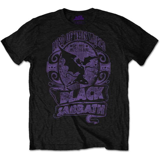 Cover for Black Sabbath · Black Sabbath Unisex T-Shirt: Lord of this world (T-shirt) [size S] [Black - Unisex edition]