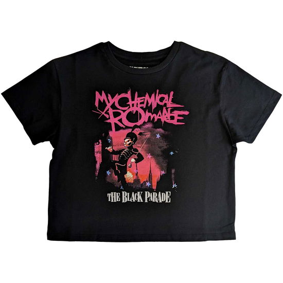 Cover for My Chemical Romance · My Chemical Romance Ladies Crop Top: The Black Parade (Kläder) [size S] (2023)