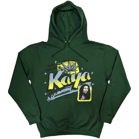 Bob Marley Unisex Pullover Hoodie: Kaya - Bob Marley - Produtos -  - 5056561082660 - 