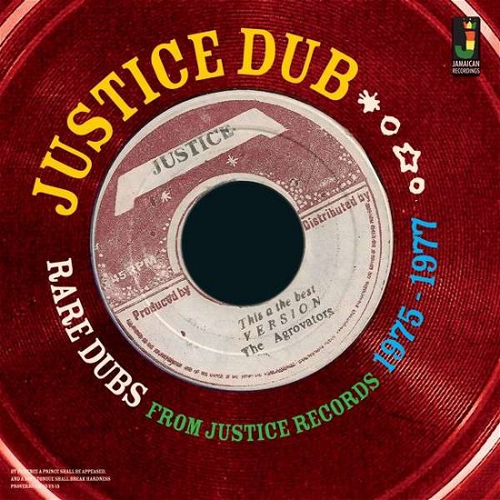 Cover for Justice Dub Rare Rubs From (CD) (2023)
