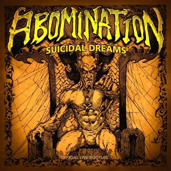 Cover for Abomination · Suicidal Dreams - Live (CD) (2017)