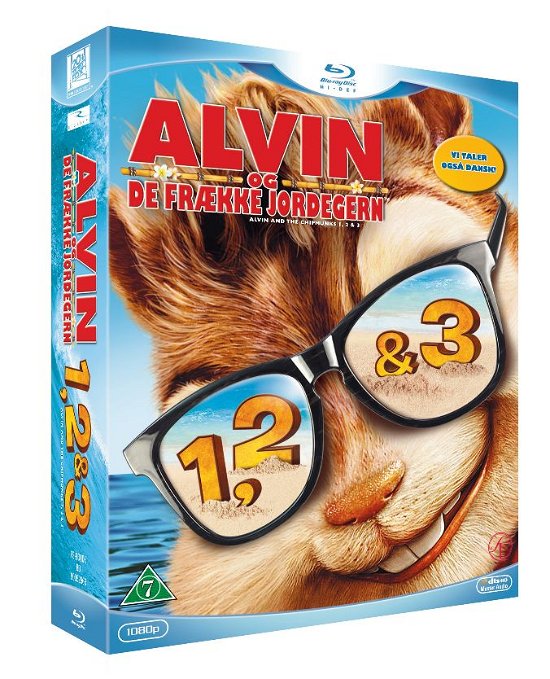 Alvin & De Frække Jordegern 1-3 - Boxset - Filmes -  - 5704028529660 - 17 de abril de 2012