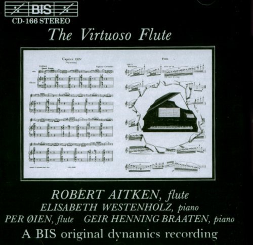 Cover for Virtuoso Flute / Various (CD) (1995)