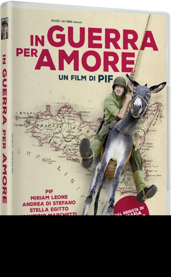 Cover for Andrea Di Stefano,stella Egitto,miriam Leone,aurora Quattrocchi · In Guerra Per Amore (DVD) (2017)