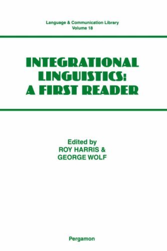 Cover for Harris · Integrational Linguistics (Language and Communication Library) (Language and Communication Library) (Paperback Bog) (1998)