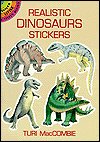 Cover for Turi Maccombie · Realistic Dinosaurs Stickers - Little Activity Books (MERCH) (2000)