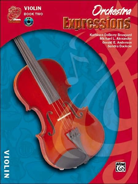 Orchestra Expressions: Violin, Book 2, Student Edition - Sandra - Books - Alfred Music - 9780757920660 - August 1, 2006