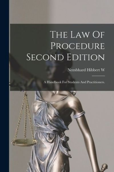 Cover for Nembhard Hibbert W · The Law Of Procedure Second Edition (Paperback Bog) (2021)