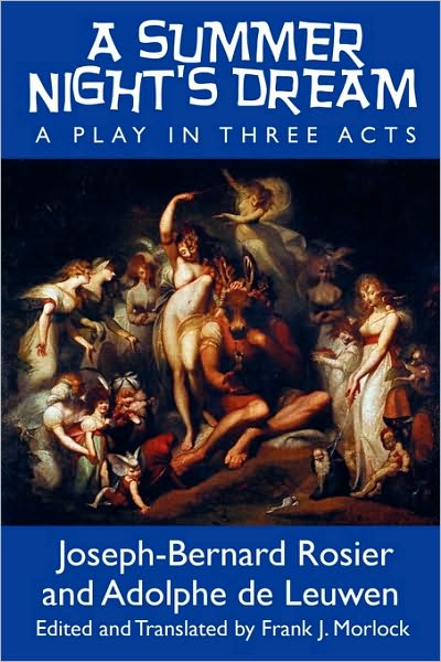 Cover for William Shakespeare · A Summer Night's Dream: a Play in Three Acts (Paperback Book) (2009)