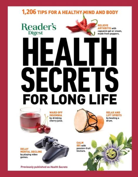 Cover for Reader's Digest · Reader's Digest Health Secrets for Long Life (Taschenbuch) (2022)