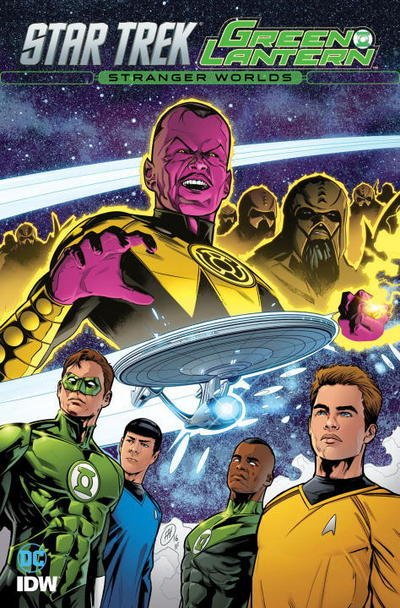 Cover for Mike Johnson · Star Trek / Green Lantern, Vol. 2: Stranger Worlds - STAR TREK / Green Lantern (Taschenbuch) (2017)