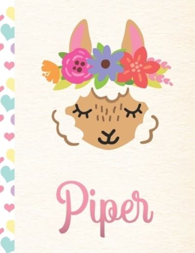 Cover for Llama Handwriting · Piper (Paperback Bog) (2019)