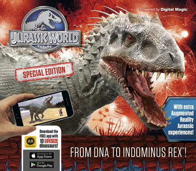 Cover for Caroline Rowlands · Jurassic World Special Edition: From DNA to Indominus rex! (Hardcover Book) (2018)