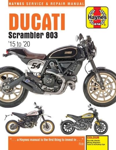 Cover for Matthew Coombs · Ducati Scrambler 803 (15 - 20) Haynes Repair Manual: 2015 to 2020 - Haynes Service &amp; Repair Manuals (Paperback Bog) (2020)
