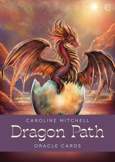 Cover for Caroline Mitchell · Dragon Path Oracle Cards: A 33 Card Deck &amp; Guidebook (Bok) [0 New edition] (2020)