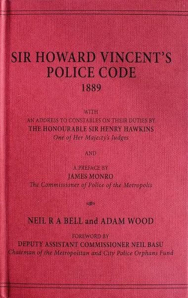 Cover for Neil Bell · Howard Vincent's Police Code, 1889 (Paperback Book) (2019)