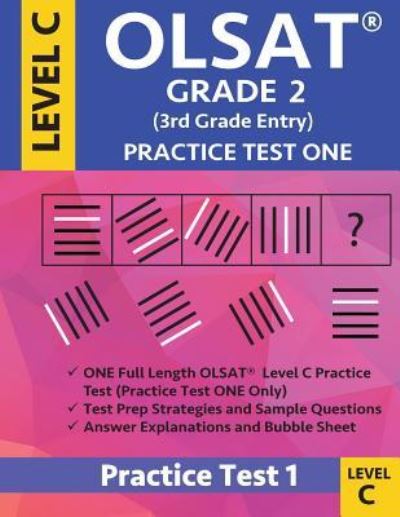 Cover for Origins Publications · Olsat Grade 2 (3rd Grade Entry) Level C (Paperback Book) (2019)