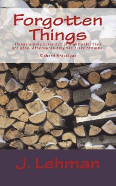 Cover for J Lehman · Forgotten Things (Paperback Book) (2017)