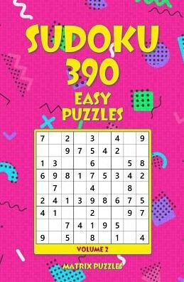 Cover for Matrix Puzzles · SUDOKU 390 Easy Puzzles (Pocketbok) (2018)