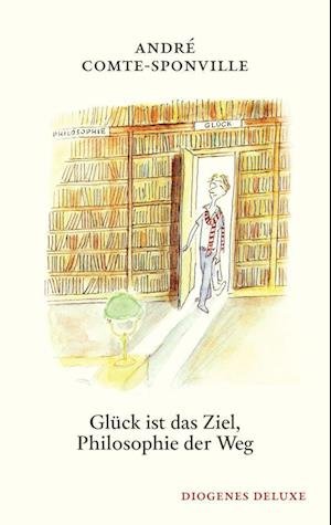 Cover for André Comte-Sponville · Glück ist das Ziel, Philosophie der Weg (Gebundenes Buch) (2022)