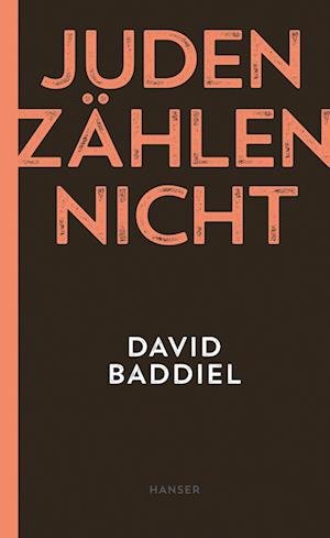 Cover for David Baddiel · Juden ZÃ¤hlen Nicht (Bog)
