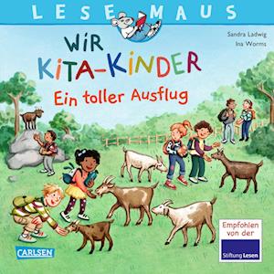 LESEMAUS 165: Wir KiTa-Kinder  Ein toller Ausflug - Sandra Ladwig - Bøger - Carlsen - 9783551080660 - 24. marts 2023