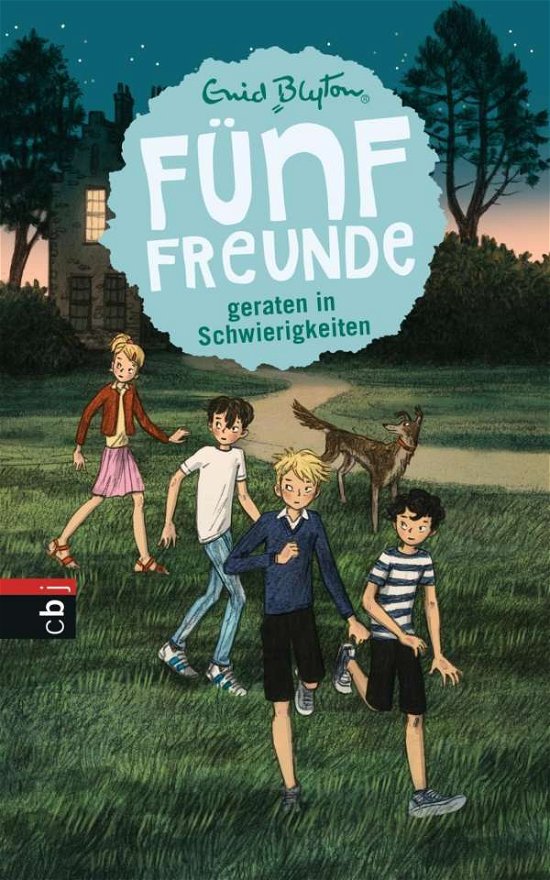 Cover for Blyton · Fünf Freunde geraten in Schwieri (Book)