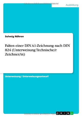 Cover for Nöhren · Falten einer DIN A1-Zeichnung na (Book) [German edition] (2010)