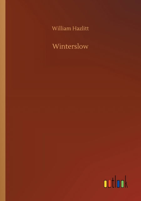 Cover for William Hazlitt · Winterslow (Taschenbuch) (2020)