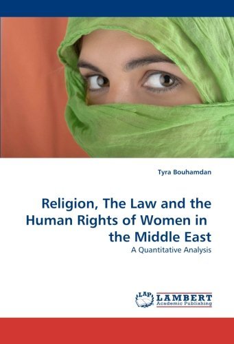Cover for Tyra Bouhamdan · Religion, the Law and the Human Rights of Women in  the Middle East: a Quantitative Analysis (Pocketbok) (2009)