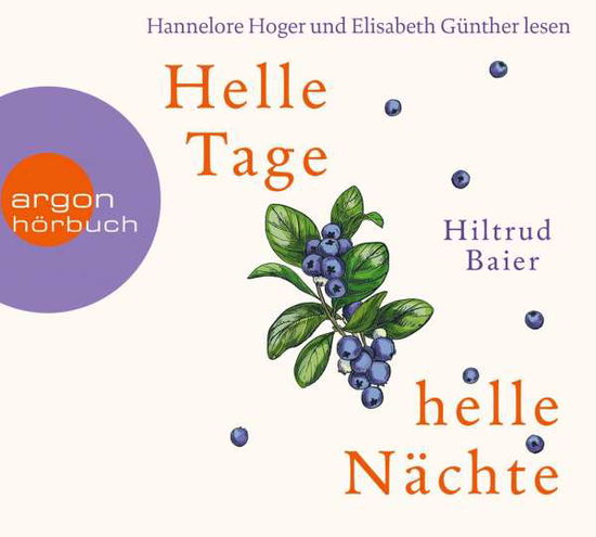 Cover for Hiltrud Baier · CD Helle Tage, helle Nächte (CD)