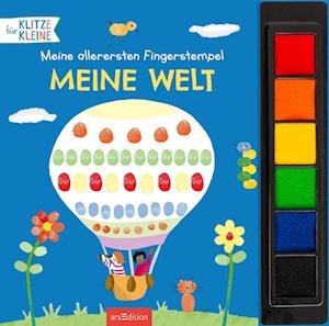 Cover for Katja Mensing · FÃ¼r Klitzekleine: Meine Allerersten Fingerstempel Meine Welt (Buch)