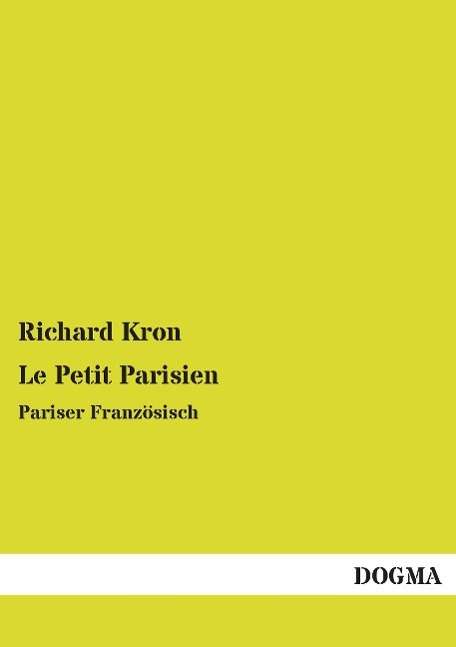 Cover for Kron · Le Petit Parisien (Book)