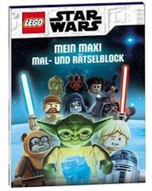 Cover for AMEET Verlag · LEGO® Star Wars (TM) - Mein Maxi Mal- und Rätselblock (Taschenbuch) (2022)