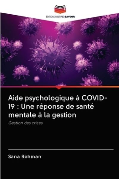 Cover for Rehman · Aide psychologique à COVID-19 : (N/A) (2020)