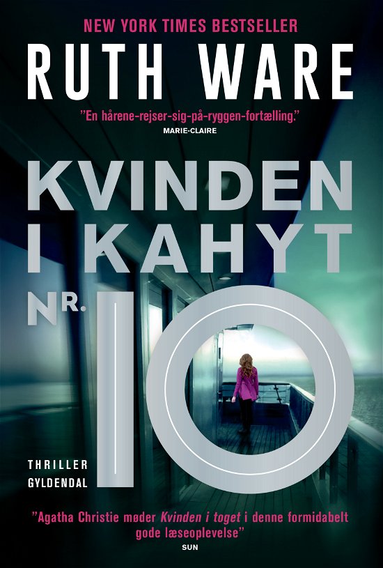 Cover for Ruth Ware · Maxi-paperback: Kvinden i kahyt nr. 10 (Pocketbok) [2:a utgåva] (2018)