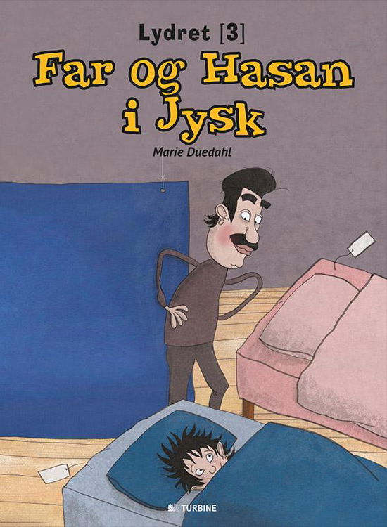 Cover for Marie Duedahl · Far og Hasan i Jysk (Hardcover bog) [1. udgave] (2016)