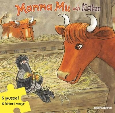 Cover for Sven Nordqvist · Mamma Mu och Kråkan Pusselbok : 5 pussel med 12 bitar i varje (SPIL) (2015)