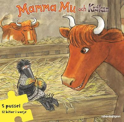 Cover for Sven Nordqvist · Mamma Mu och Kråkan Pusselbok : 5 pussel med 12 bitar i varje (GAME) (2015)