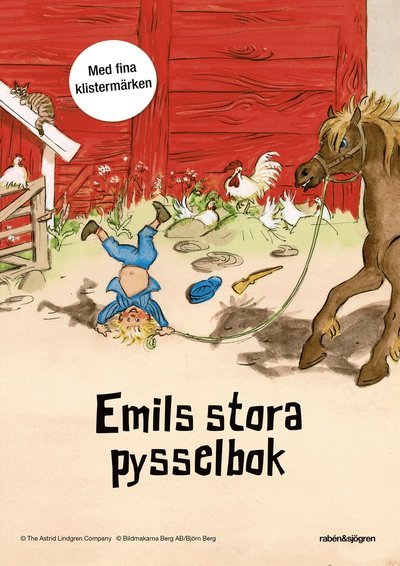 Emils stora pysselbok : med klistermärken - Astrid Lindgren - Books - Rabén & Sjögren - 9789129740660 - April 28, 2023