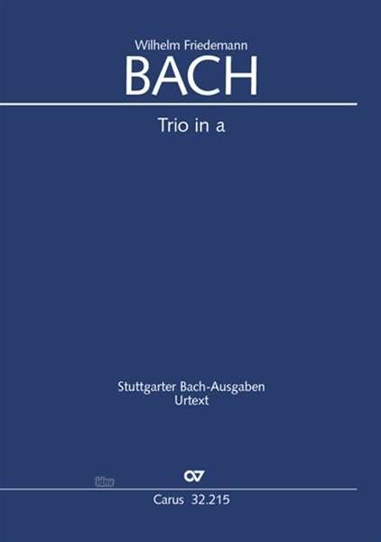 Cover for Bach · Trio a-Moll (Book)