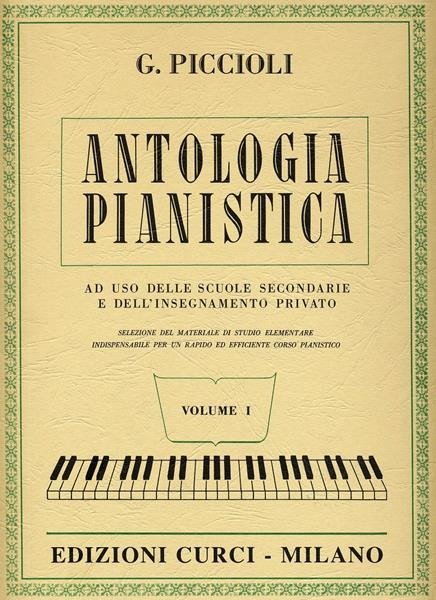 Cover for Piccioli · Antologia Pianistica (Bog)