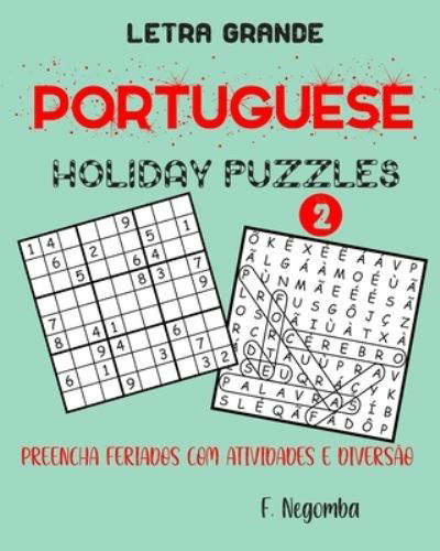 Cover for F Negomba · Portuguese Holiday Puzzles (Paperback Bog) (2020)