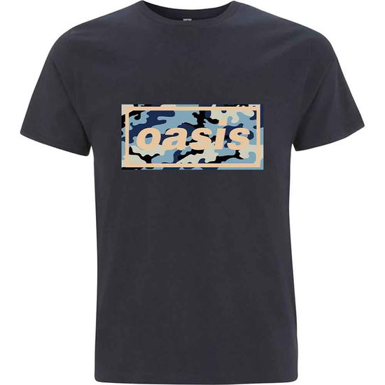 Cover for Oasis · Oasis Unisex T-Shirt: Camo Logo (T-shirt)