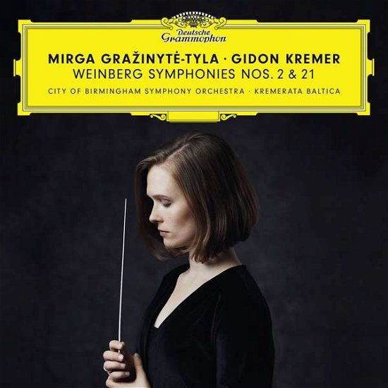 Cover for Mirga Grazinyte-tyla with Gidon Kremer. City of Bi · Weinberg Symphonies Nos. 2 &amp; 21 (CD) (2019)