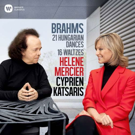 Cover for Katsaris,cyprian / Mercier,helene · Brahms: Hungarian Dances (CD) (2018)