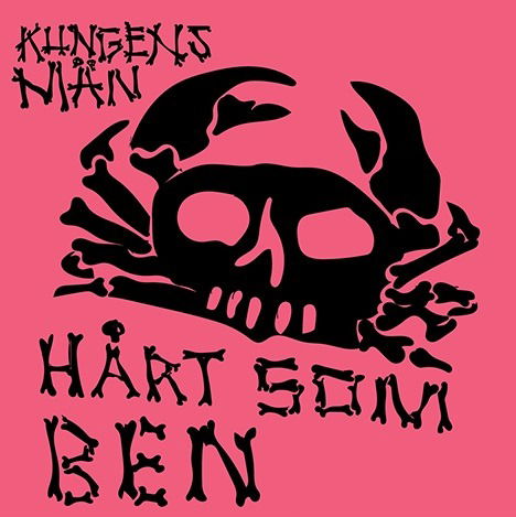 Cover for Kungens Män · Hårt Som Ben (Pink Vinyl) (LP) [Coloured edition] (2019)