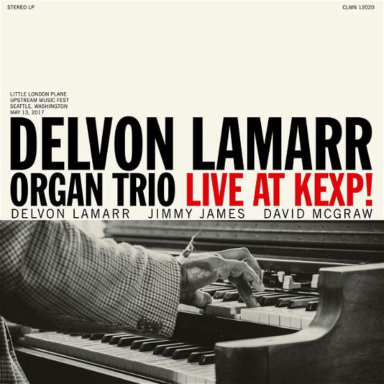 Live At Kexp! - Delvon -Organ Trio- Lamarr - Musik - COLEMINE - 0674862659661 - 7. december 2018